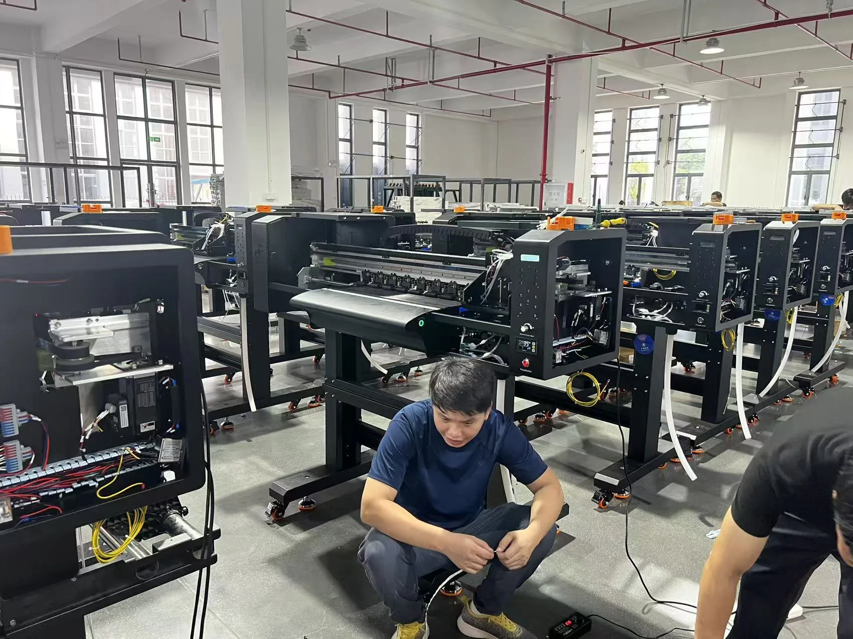 DTF Printer Manufacturing Workshop Floor