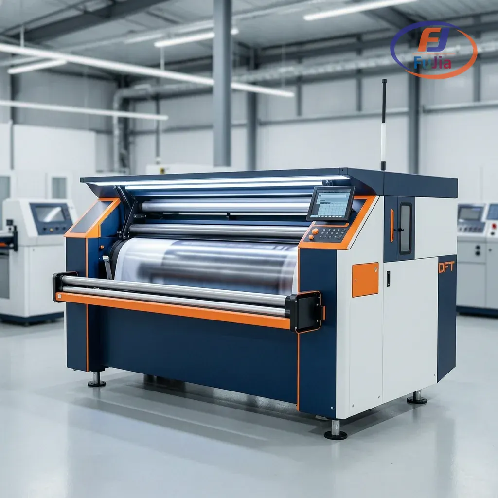 DTF printer in operation