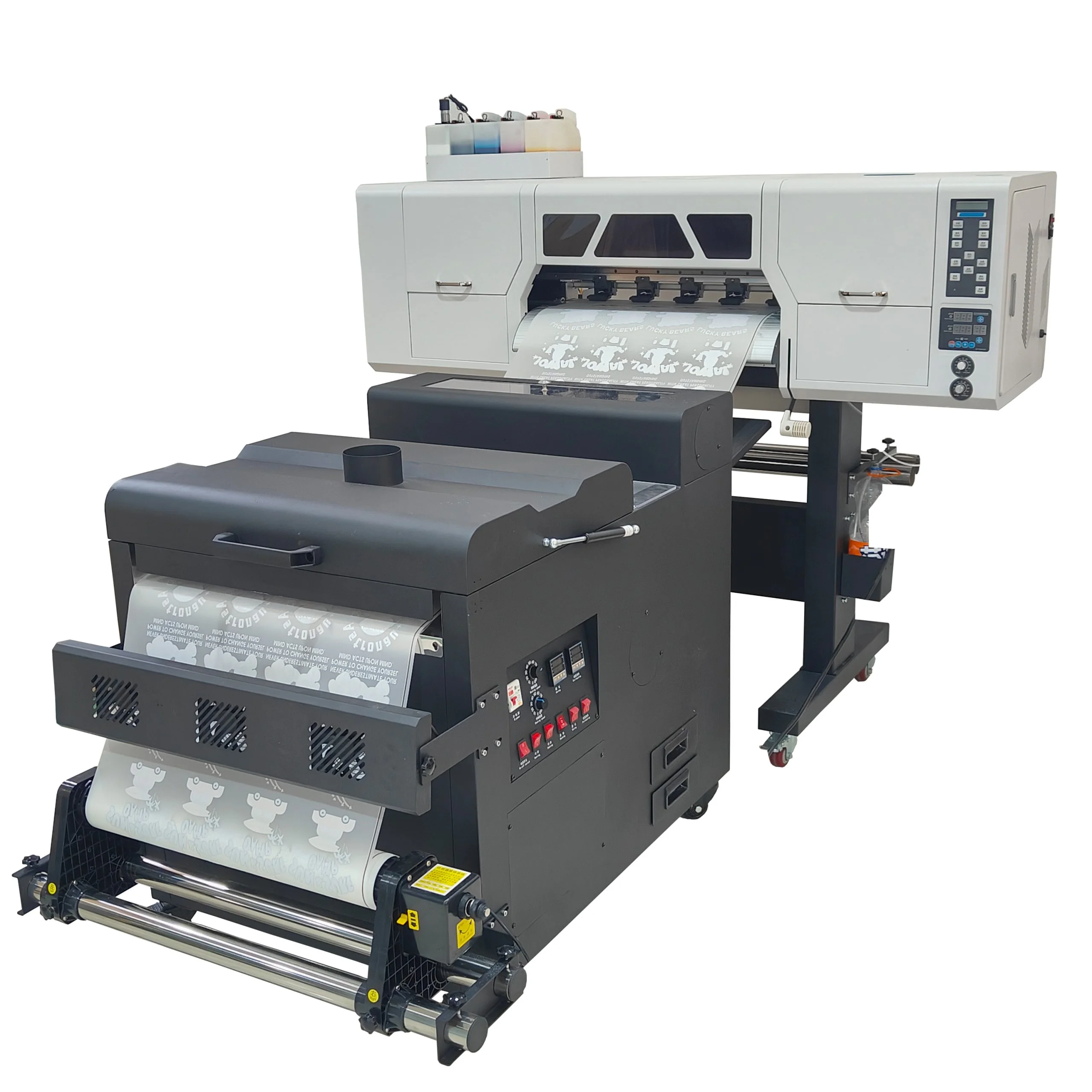 FUJIA A1 Dual-Head DTF Printer Model 02 — in-house production setup