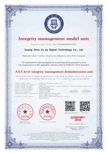 CE certification full document for Fujia Print printers