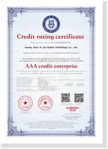 OEKO-TEX certification for Fujia Print consumables