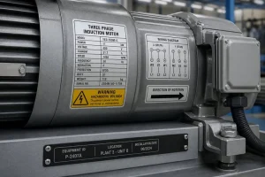 DTF printed industrial labels equipment control panels