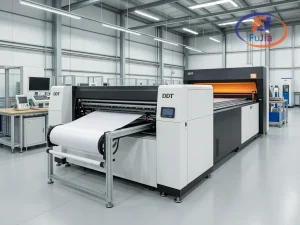 Industrial DTF printer with dual i3200 printheads