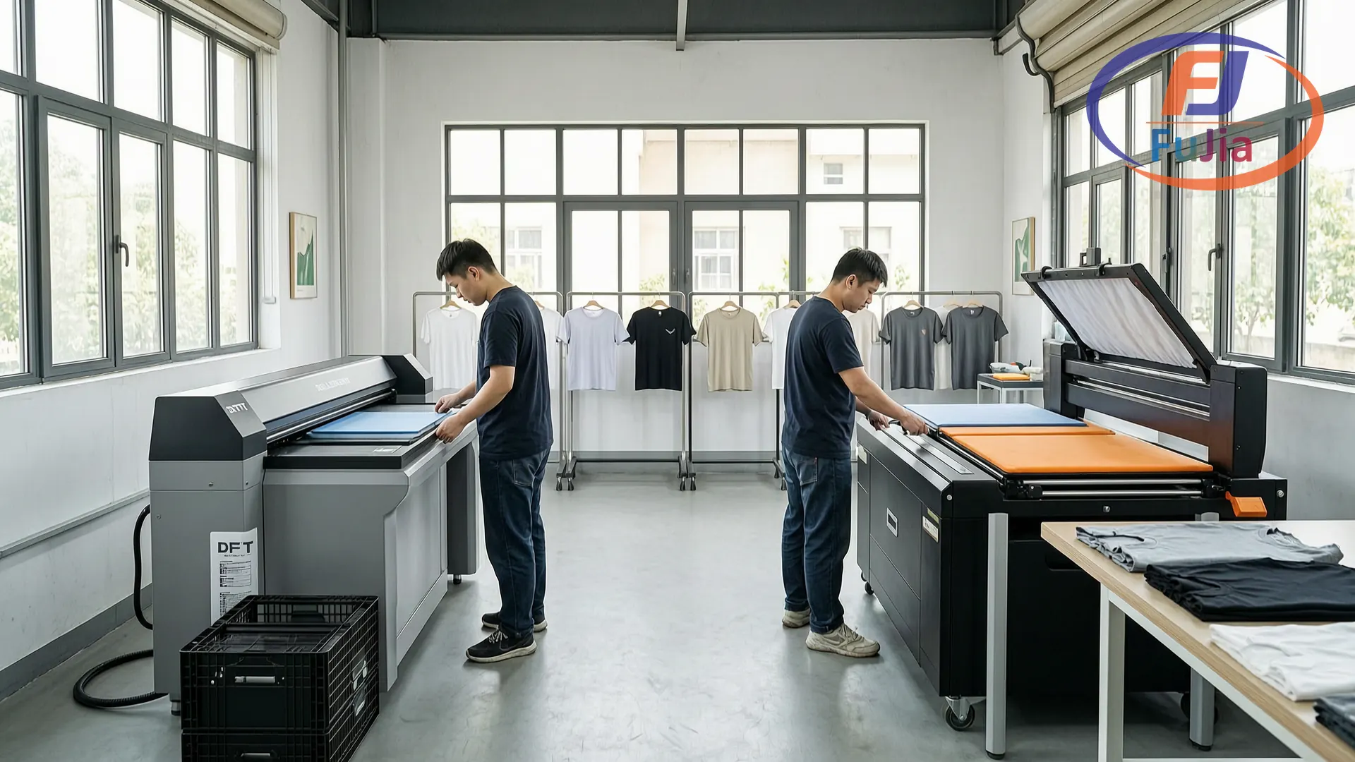 DTF vs sublimation printer workshop comparison