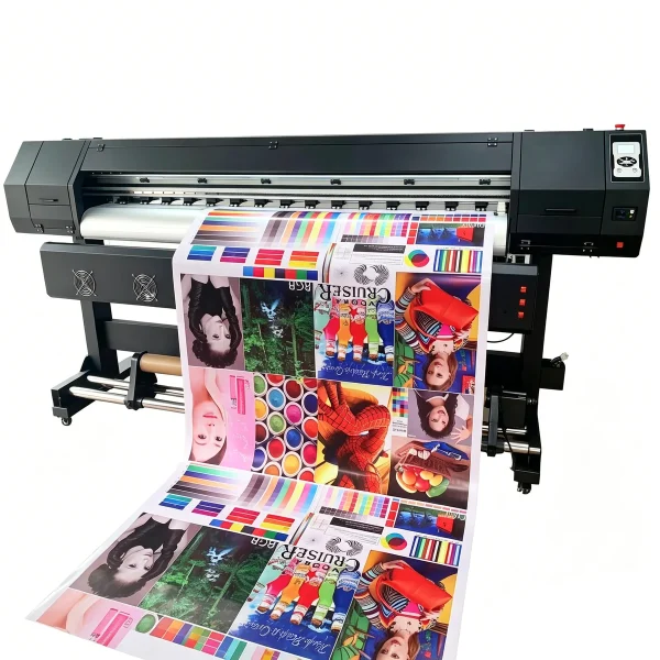 Professional Eco Solvent Printer with UV Lamp for Enhanced Drying