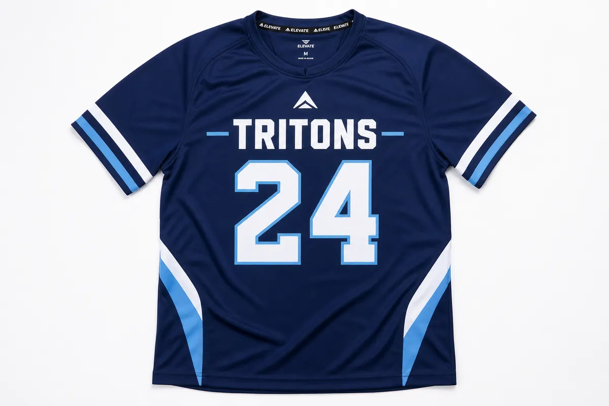 DTF anti-sublimation printing on polyester jersey preventing dye migration for sportswear
