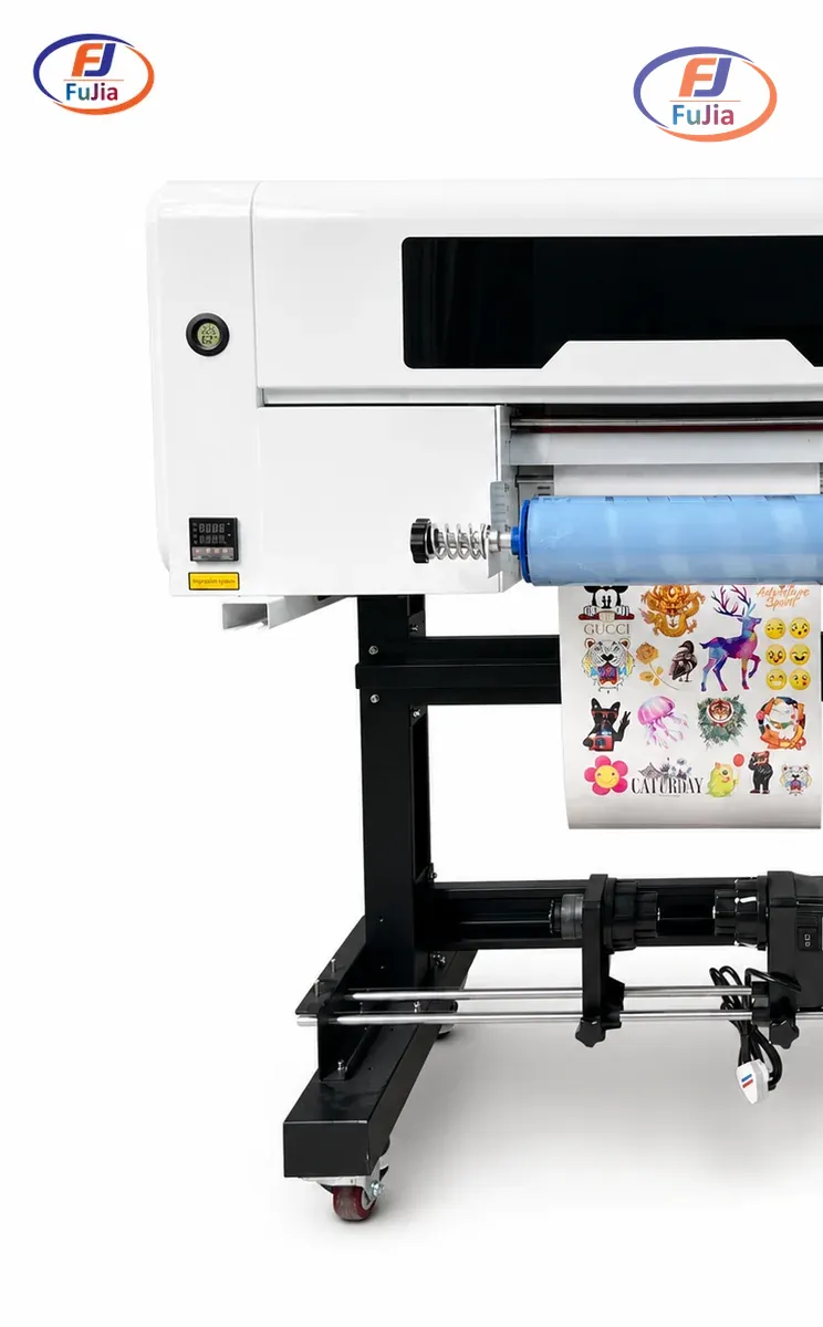 Fujia A3 UV DTF printer body ready for RIP software workflow