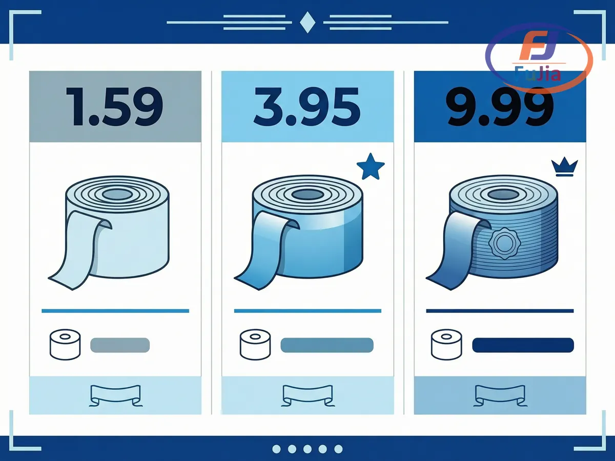 Sublimation heat tape price range comparison from budget to premium rolls