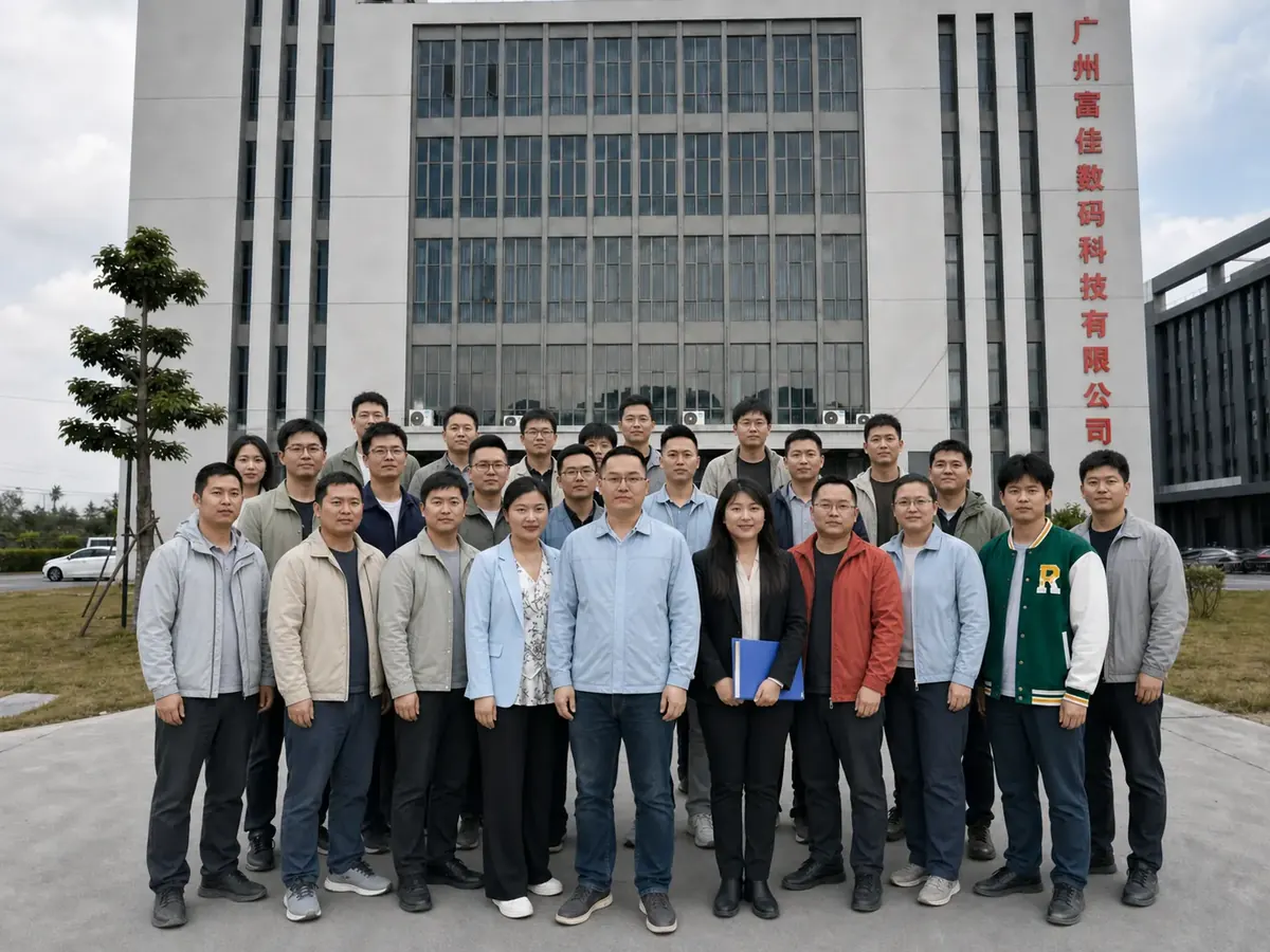 Fujia Print engineering team photo