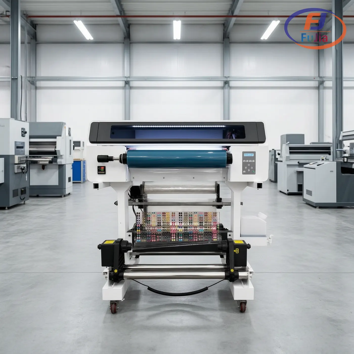 UV DTF printer in production