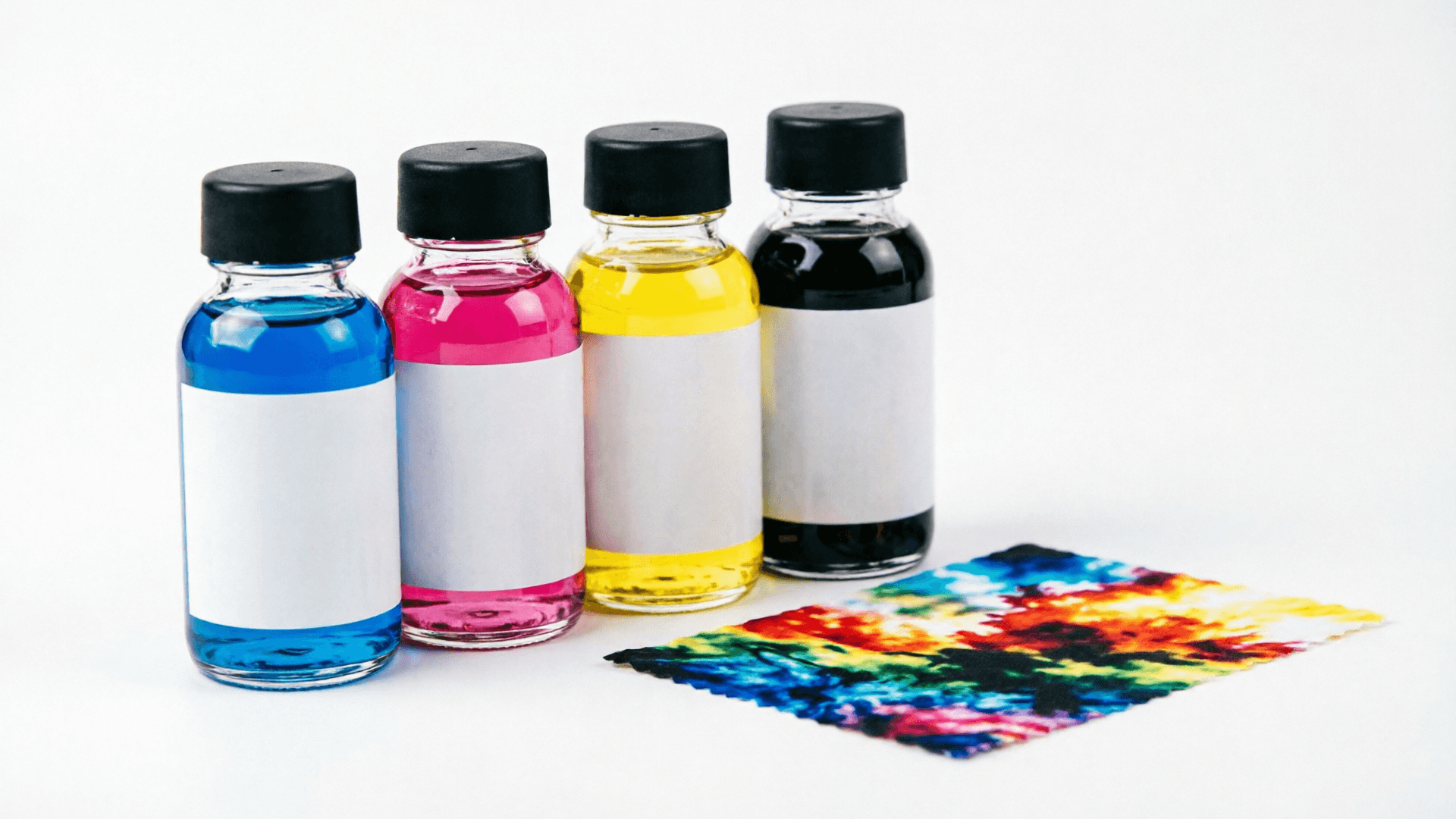 Sublimation ink bottles and printing