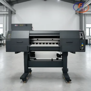 Fujia Epson-i3200 DTF printer in a production workshop