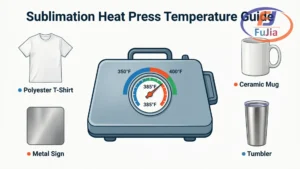 Sublimation temperature and timing chart reference