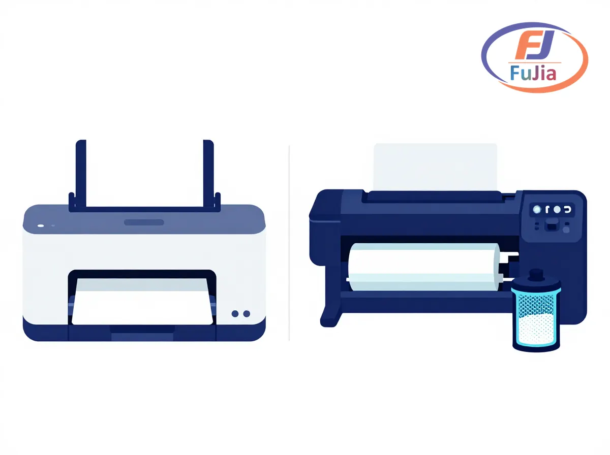 White toner versus ink DTF cost comparison