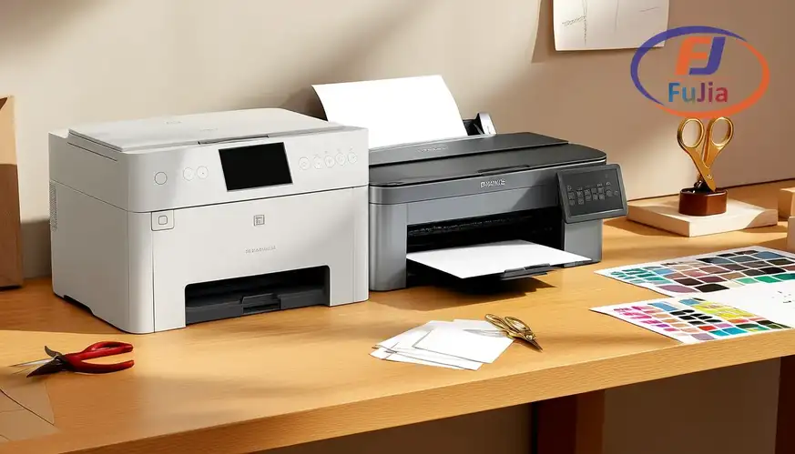 Two printer paths compared