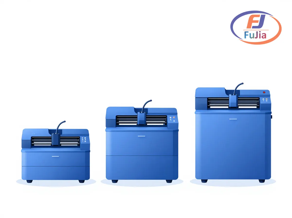 2026 DTF printer market comparison showing desktop, professional, and industrial tier features
