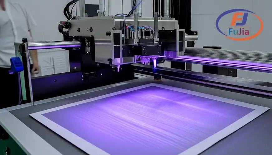 Machine mid-print