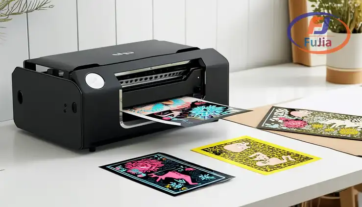 Sticker station desk
