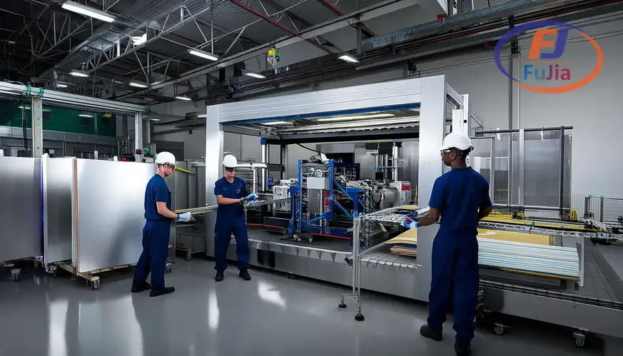 Commercial production floor