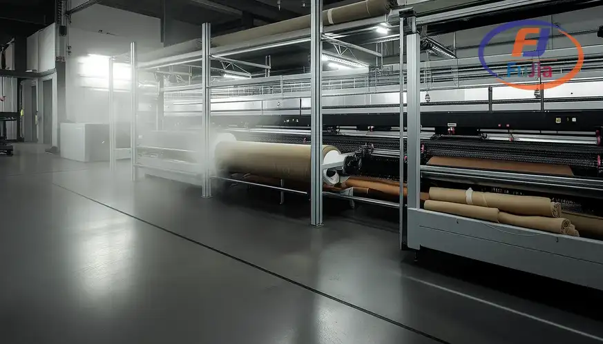 Textile plant floor layout