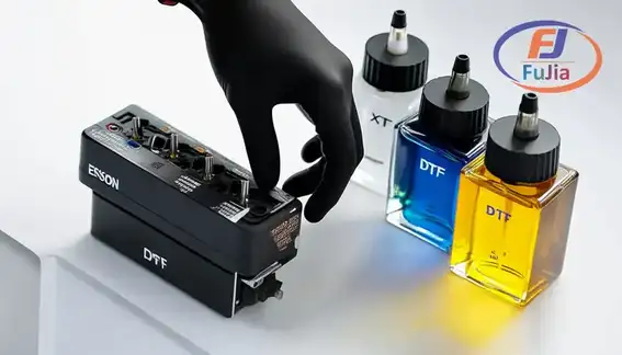 XP600 head and DTF ink