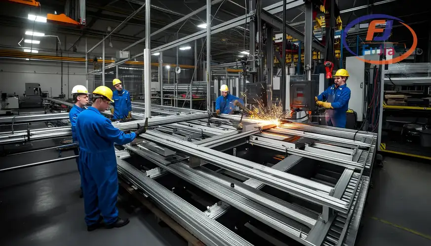 UV printer factory assembly line