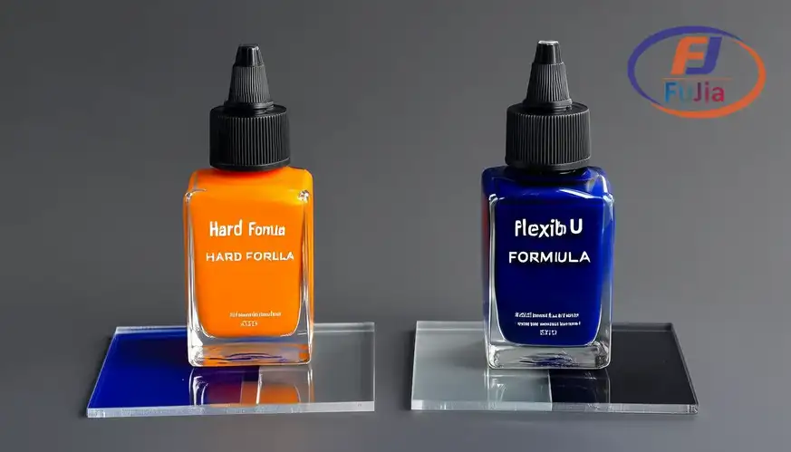 Hard and flexible UV inks