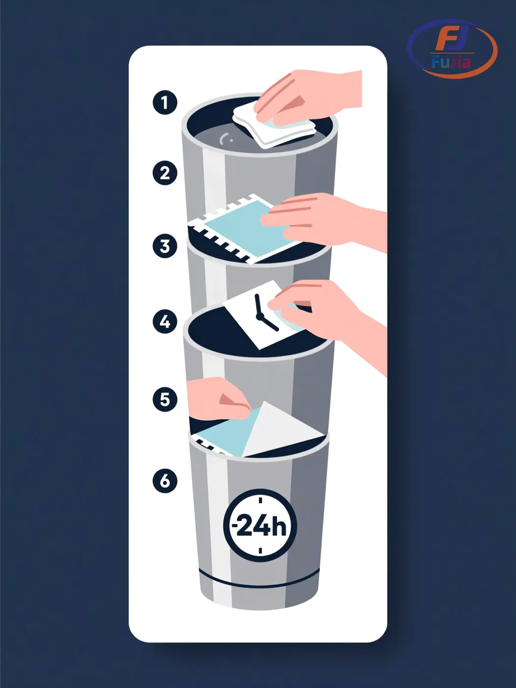 UV DTF transfer application process on a tumbler