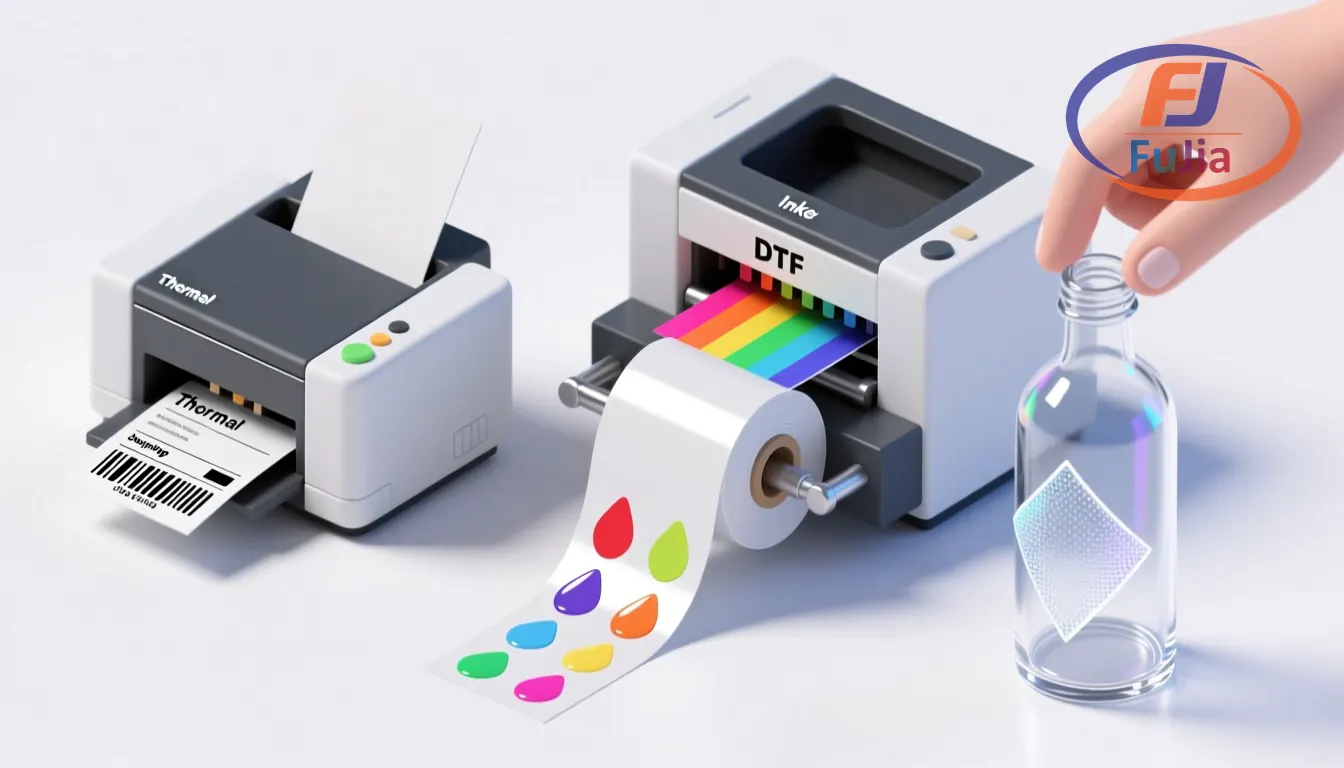 Label printing processes compared