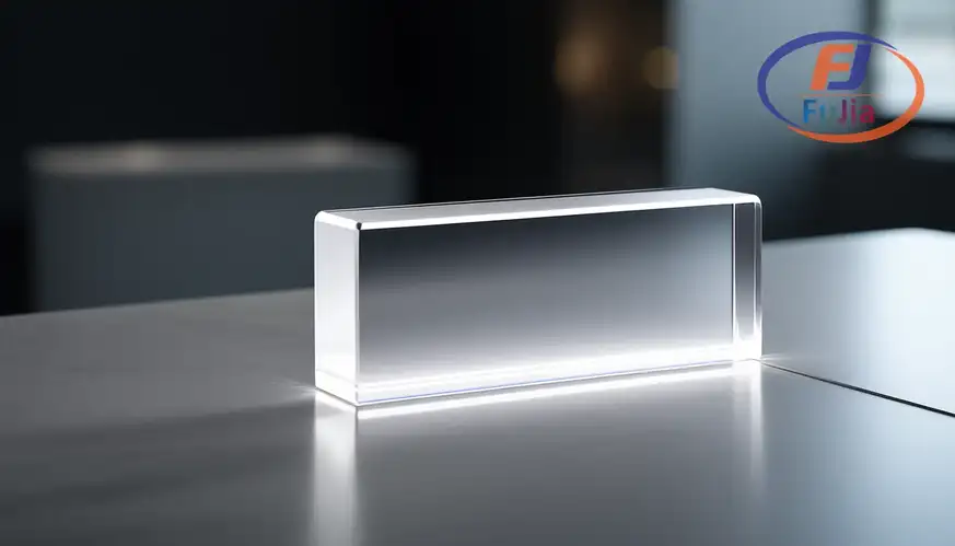 Acrylic sheets in workshop